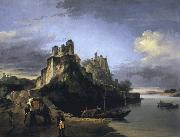 unknow artist, A View of the West Side of the Fortress of Chunargarh on the Ganges